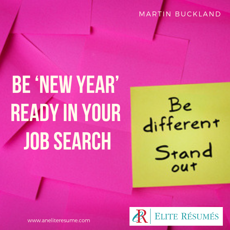 Be ‘New Year’ Ready in Your Job Search